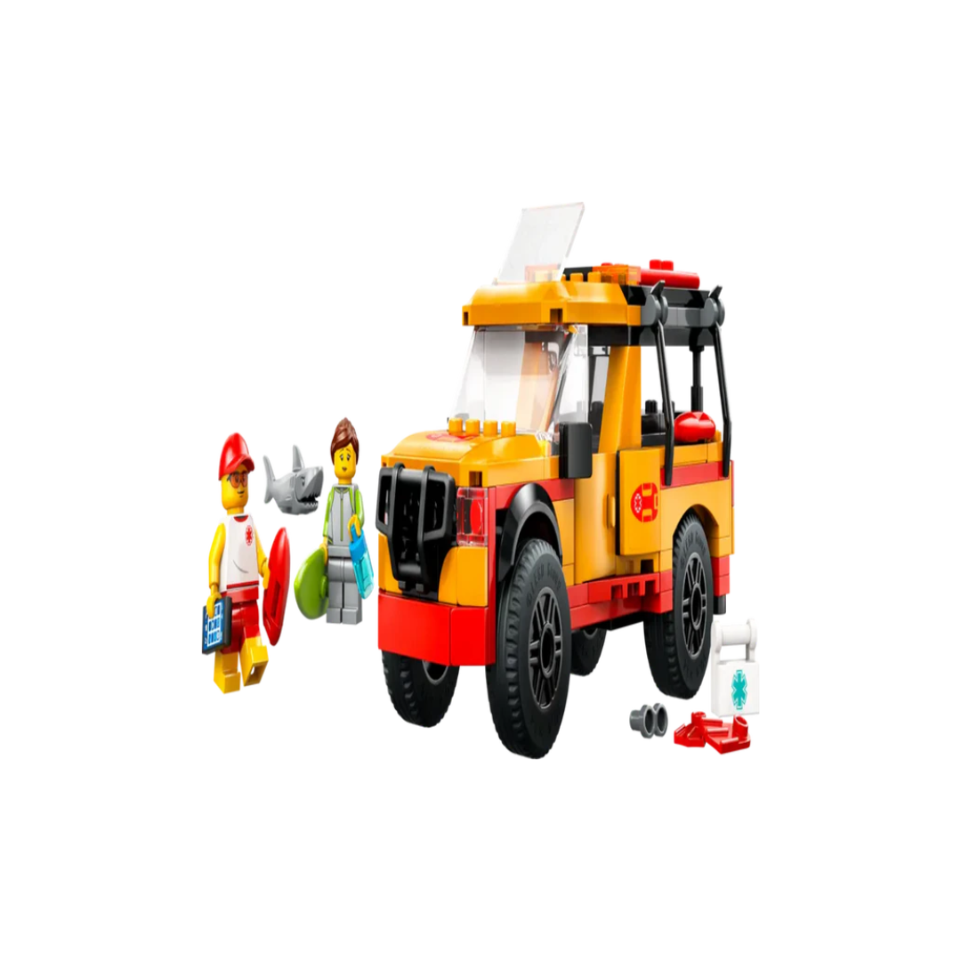 Lego 60453 City Lifeguard Beach Rescue Truck (214 Pieces)