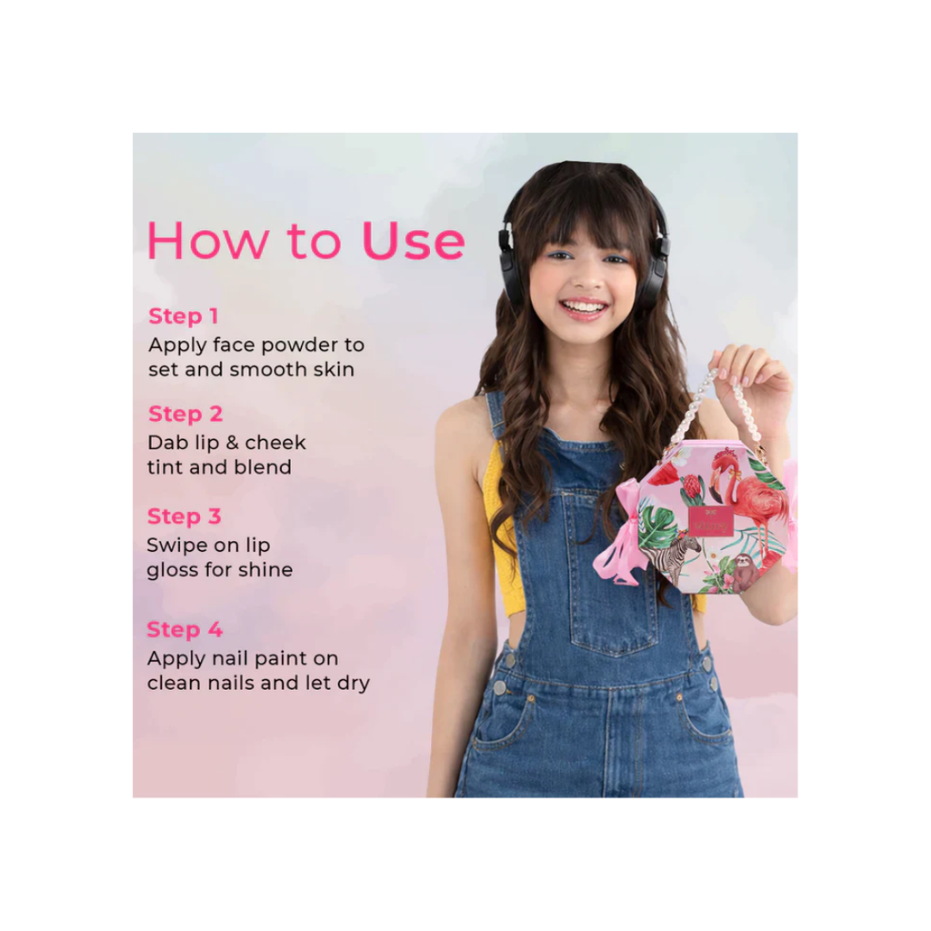 Whimshy Sparkle and Polish Beauty & Nail Kit - Pack of 6