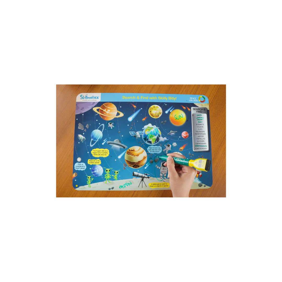 Skillmatics Educational Game: Space Explorers (6-9 Years) | Fun Learning Activities