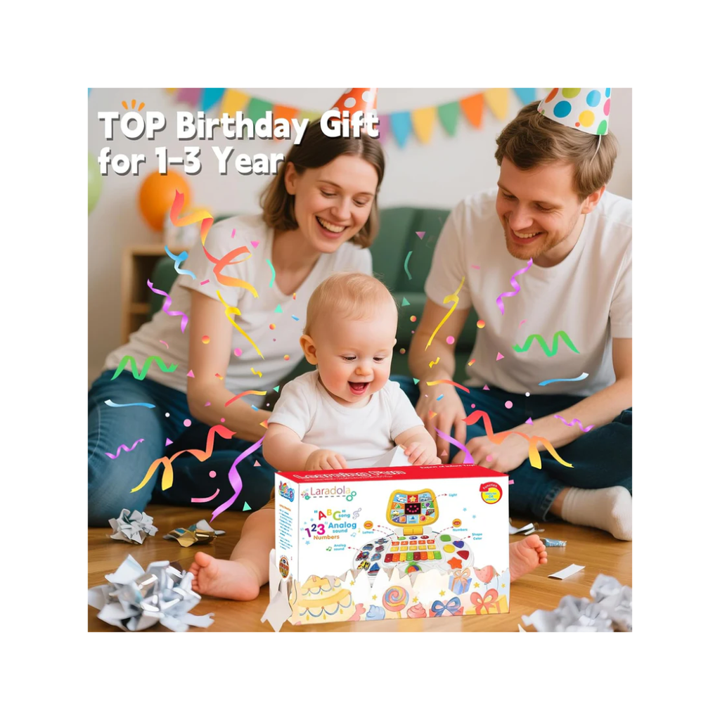 Five Star Interactive Toddler Laptop Educational Bilingual Kids Computer with LCD