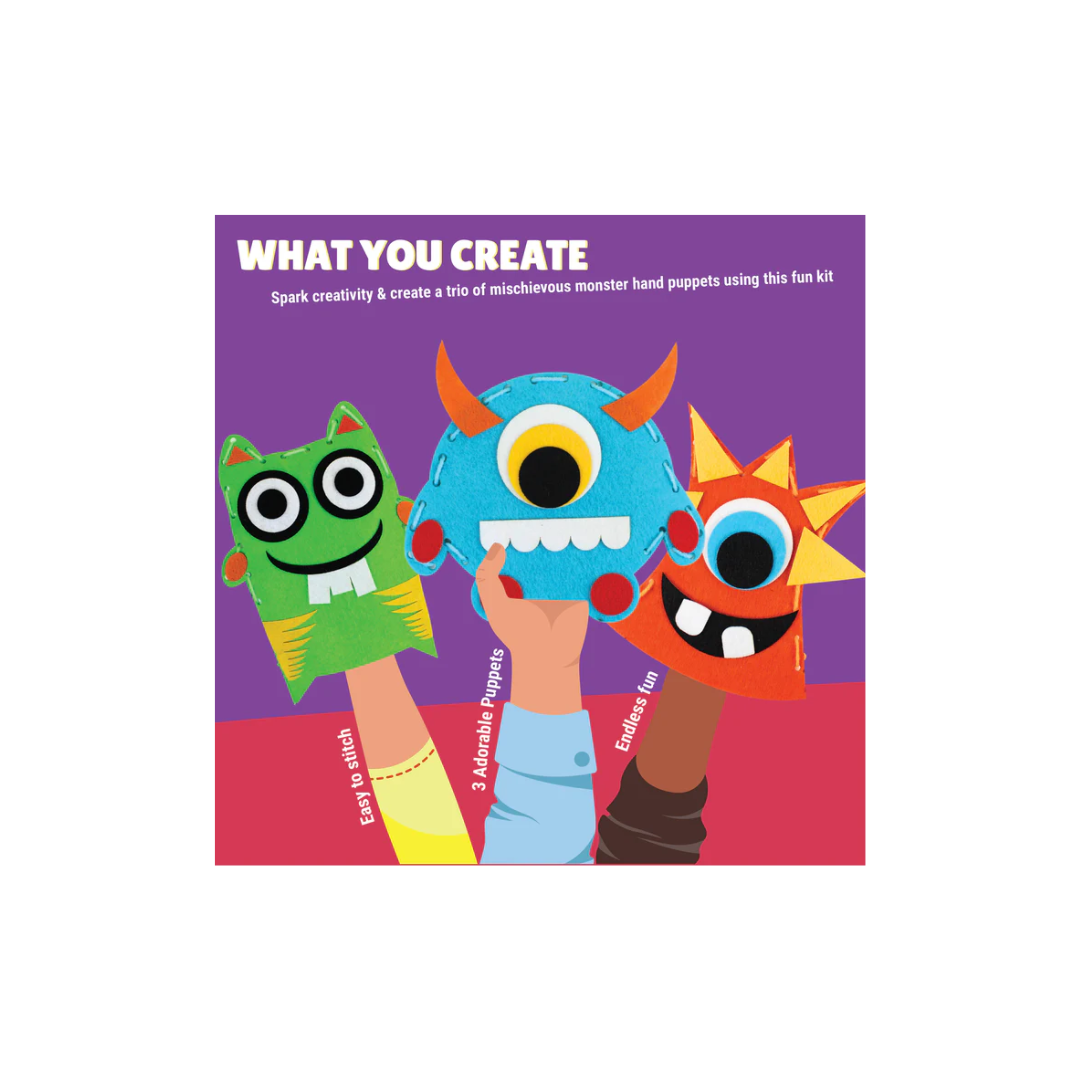 Kalakaram Make Your Own Monster Puppets