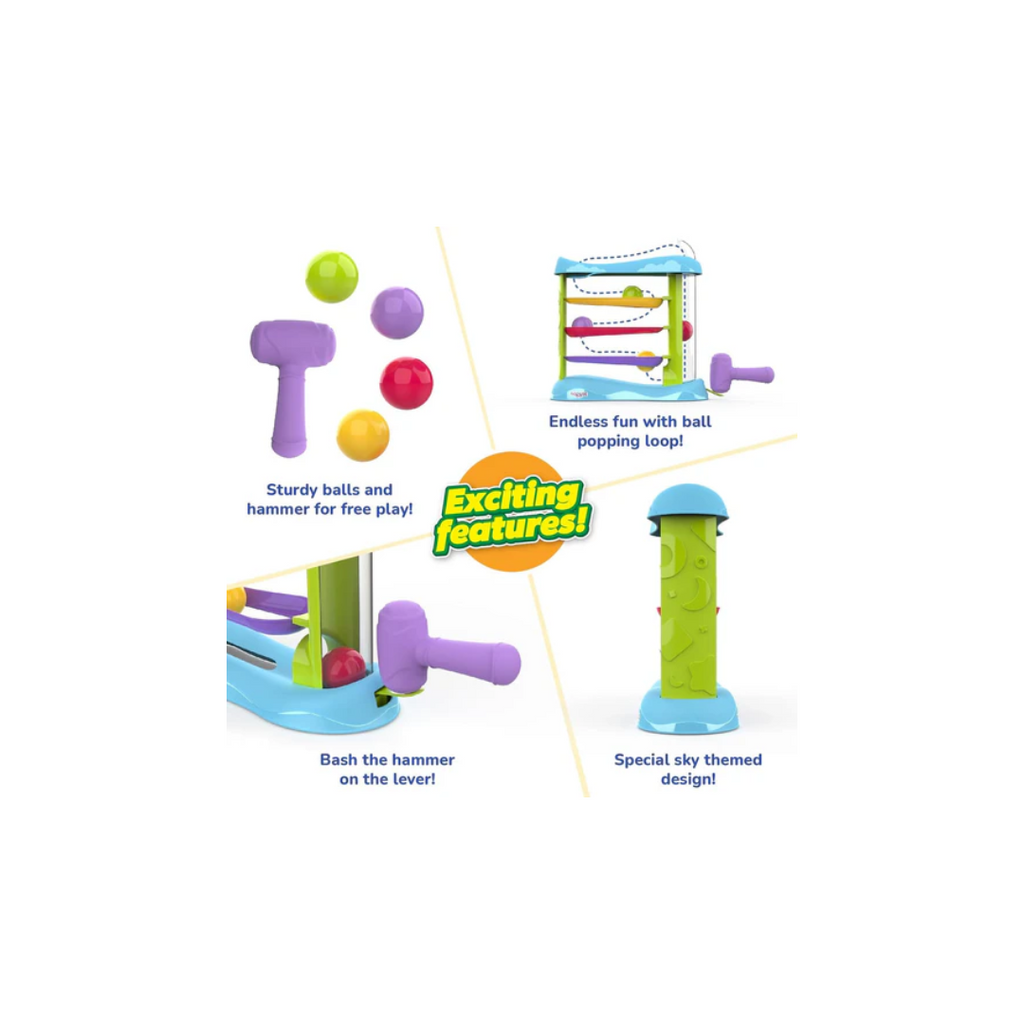 Funskool Giggles Bash & Pop Slide Tower