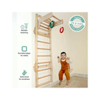 Curious Cub Wooden Wall Ladder