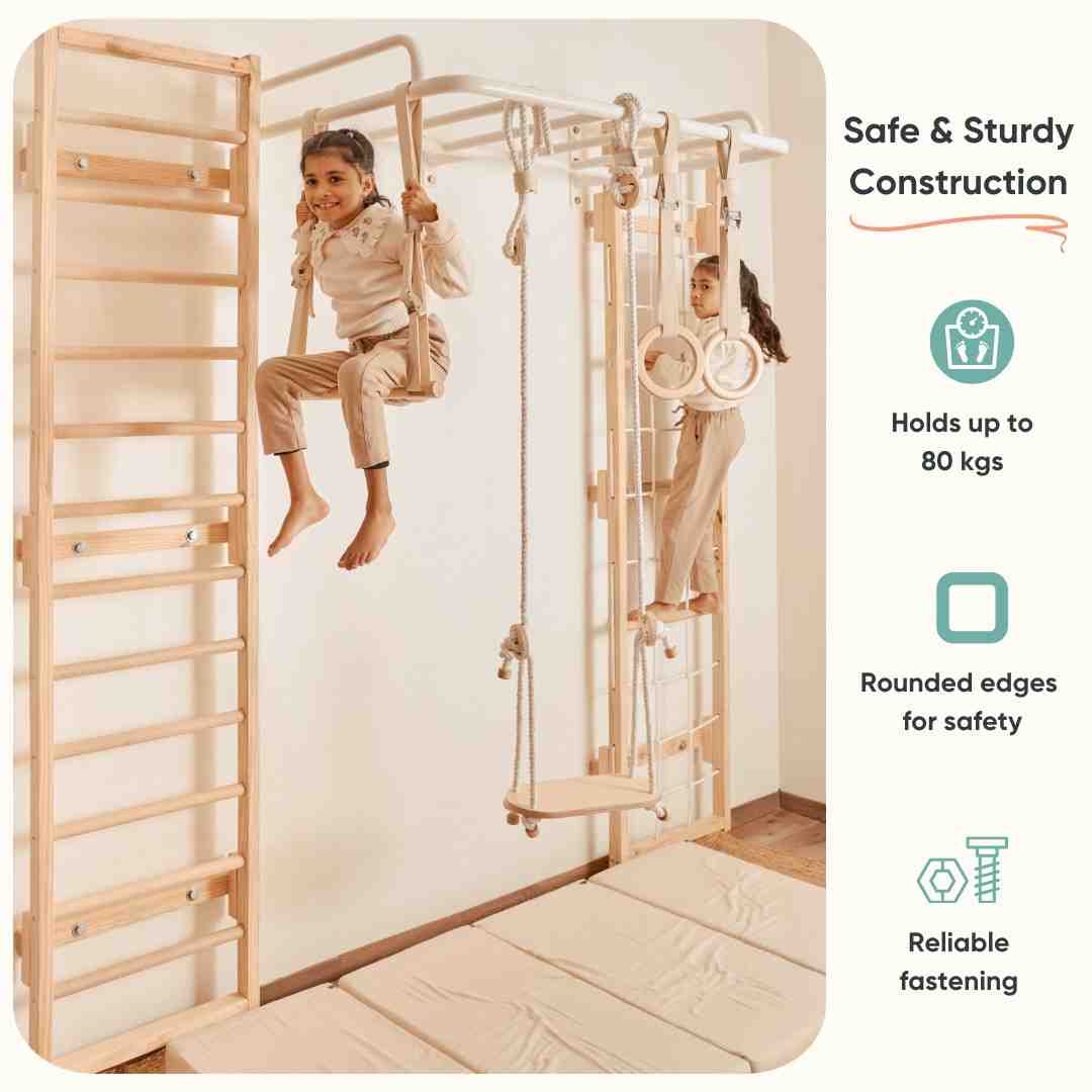 Curious Cub Ultimate Jungle Gym 2 (7.5Feet)