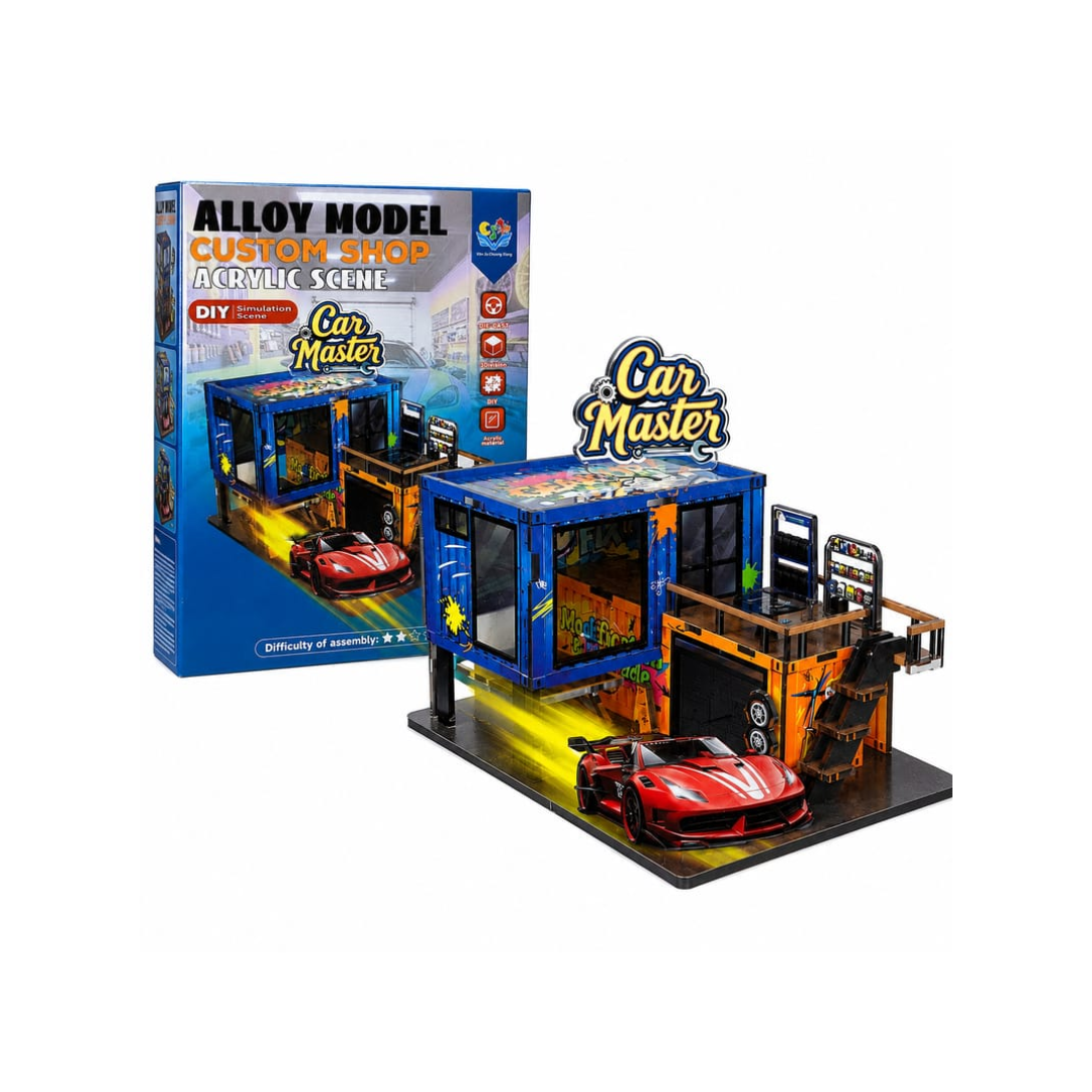 Raimbow Toys Alloy model Gas Station Set