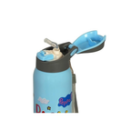 Youp Stainless Steel Googlie Peppa Pig Theme Kids Insulated Double Wall Sipper Bottle For Kids Assorted Color