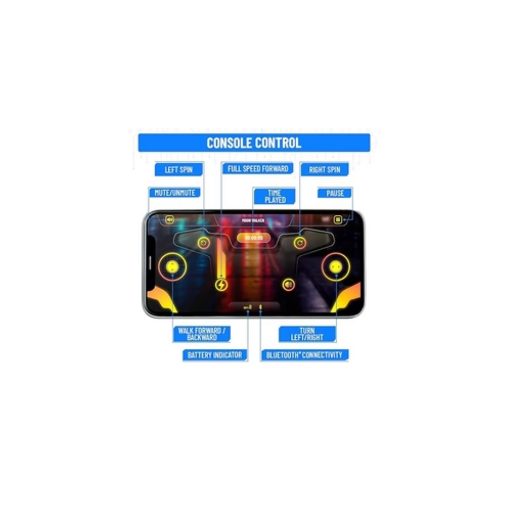 Mirana Moonwalker Smart Interactive Walking & Talking Robot Grey