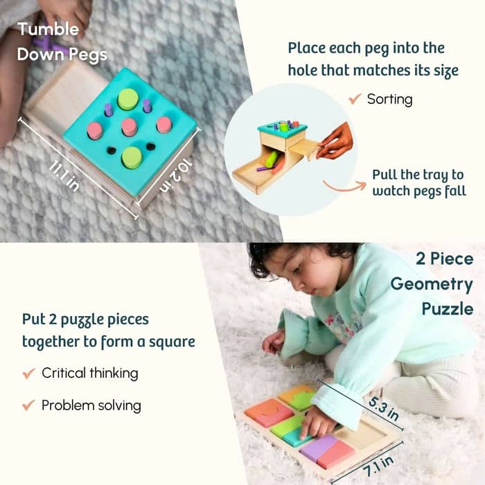 Curious Cub Montessori Box - 2 Years 6 Months+ (Level 13)