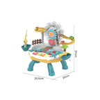 Lumo Musical Fishing Game Toy with Slideway, Rotating Ferris Wheel, Lights & Music
