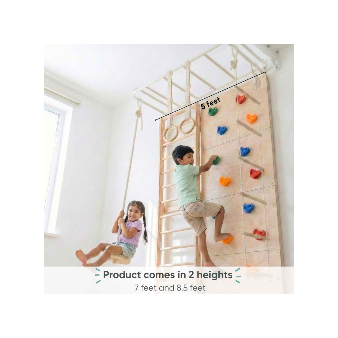 Curious Cub Space Saver Jungle Gym 3 (7 Feet )