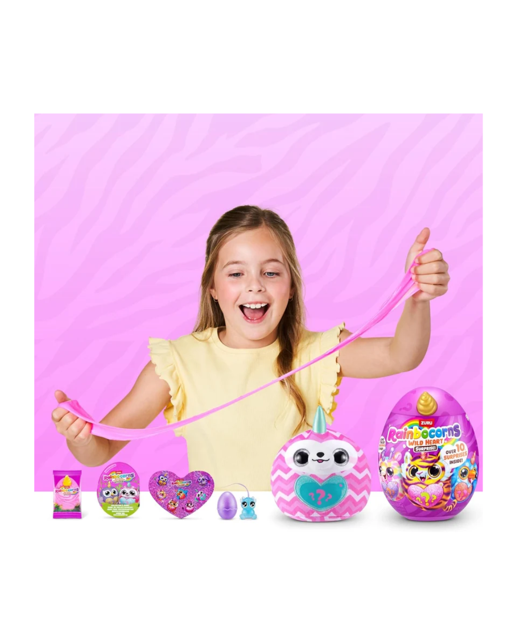 ZURU Rainbocorns Wild Heart Surprise Egg Toy