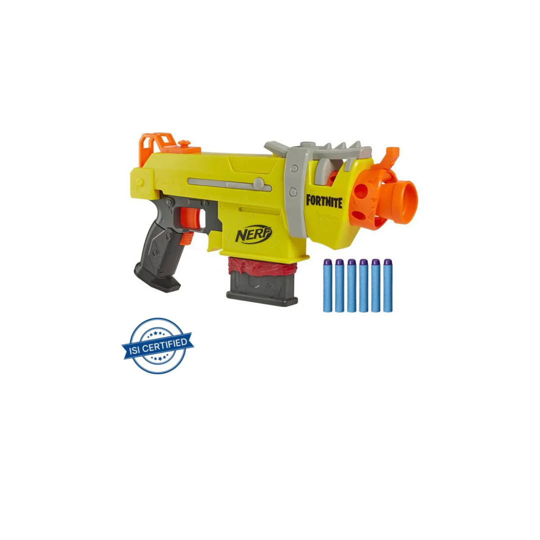 Hasbro Nerf Fortnite SMG-L Motorized Dart Blaster - Includes 3 Targets