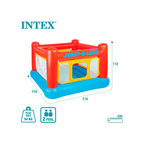 Intex Jump-O-Lene Playhouse, Kids Inflatable Bounce House (48260)