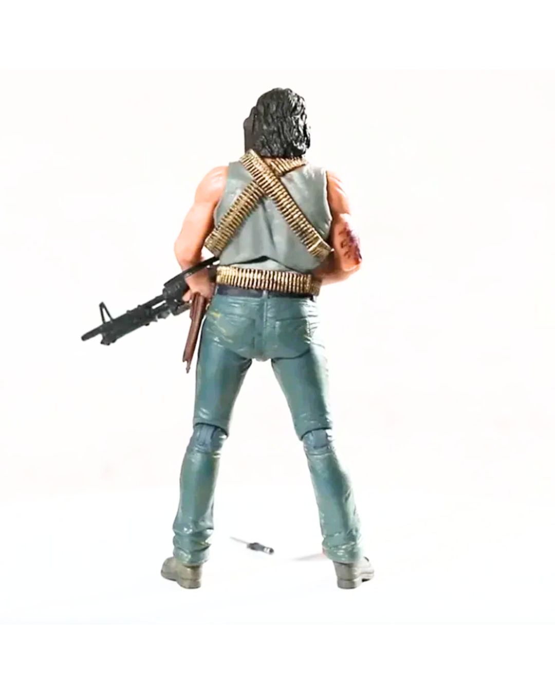 John J. Rambo First Blood Action Figure Collectible Premium Poseable Figure with Accessories
