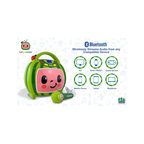 Rainbow Toys Cocomelon Karaoke Machine, Portable Bluetooth Speaker with Microphone for Kids, Built-in Cocomelon Songs