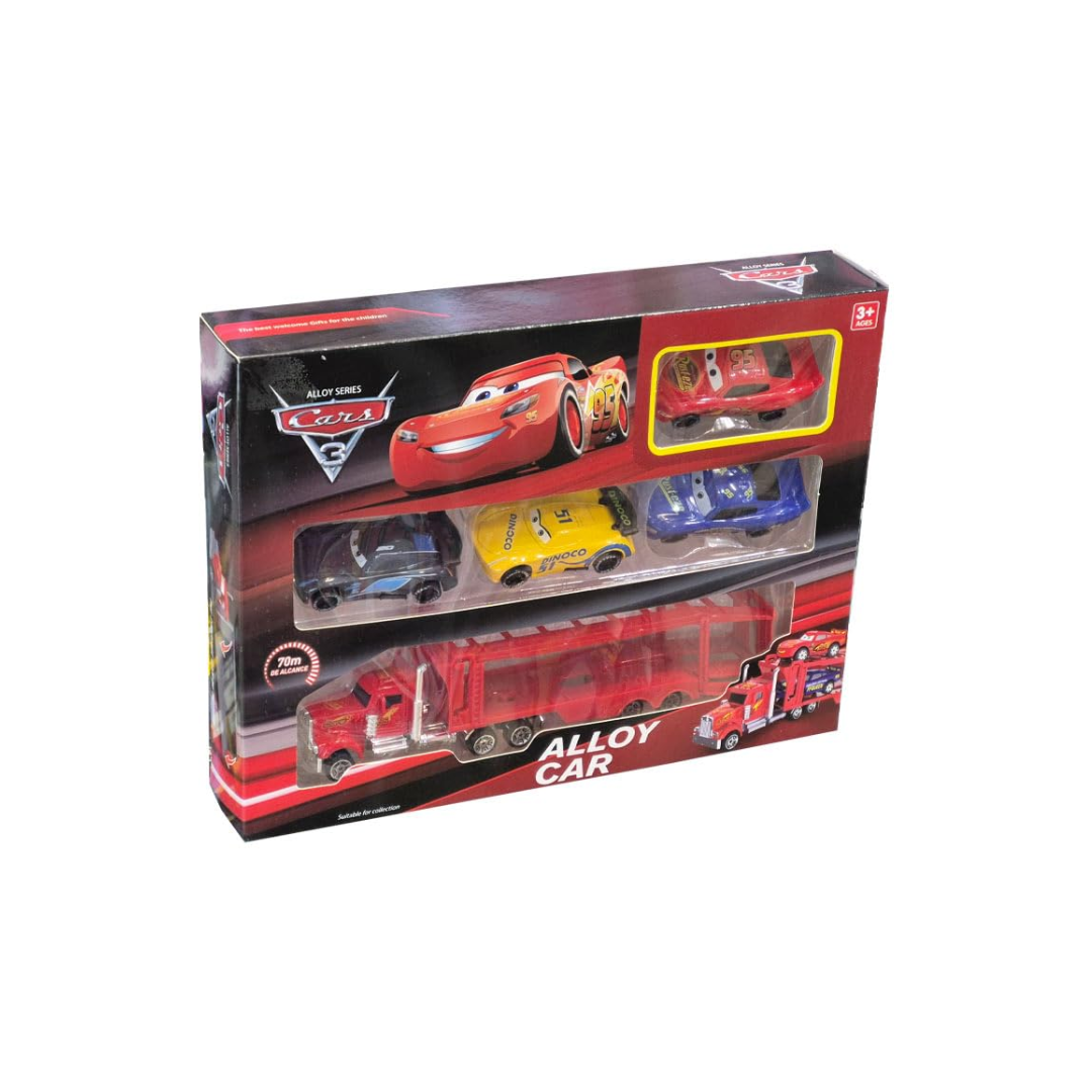 Alloy Series Pixar Cars Lightning McQueen  Set 5pcs