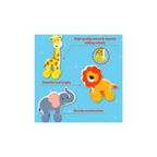 Skillmatics Wooden Animal Toys on Wheels (9 Months - 3 Years)