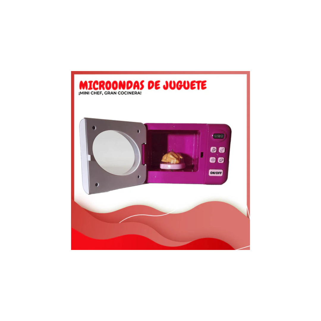 Rainbow Toys Microwave With Accessories