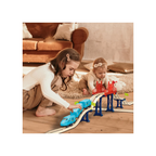 Luxury Funny Worlds Track City Railway Train Set, DIY Building Track