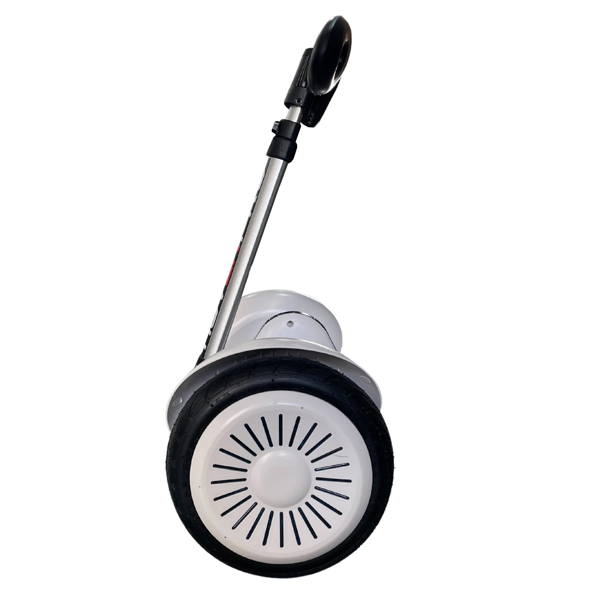 Hoverpro Self-Balancing Scooter with Adjustable Handle Bar – White Hybrid Duo Miniseg White with Handle Hoverboard