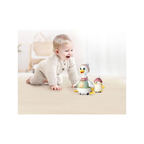 Hola Waddling Duck Family Interactive Mother & Baby Duck Toy Musical Walking Duck Set