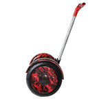 Hoverpro Bluetooth Self-Balancing Scooter with Handle Bar – Red & Black Graphic Design S11+ Miniseg Redfire with Handle Hoverboard