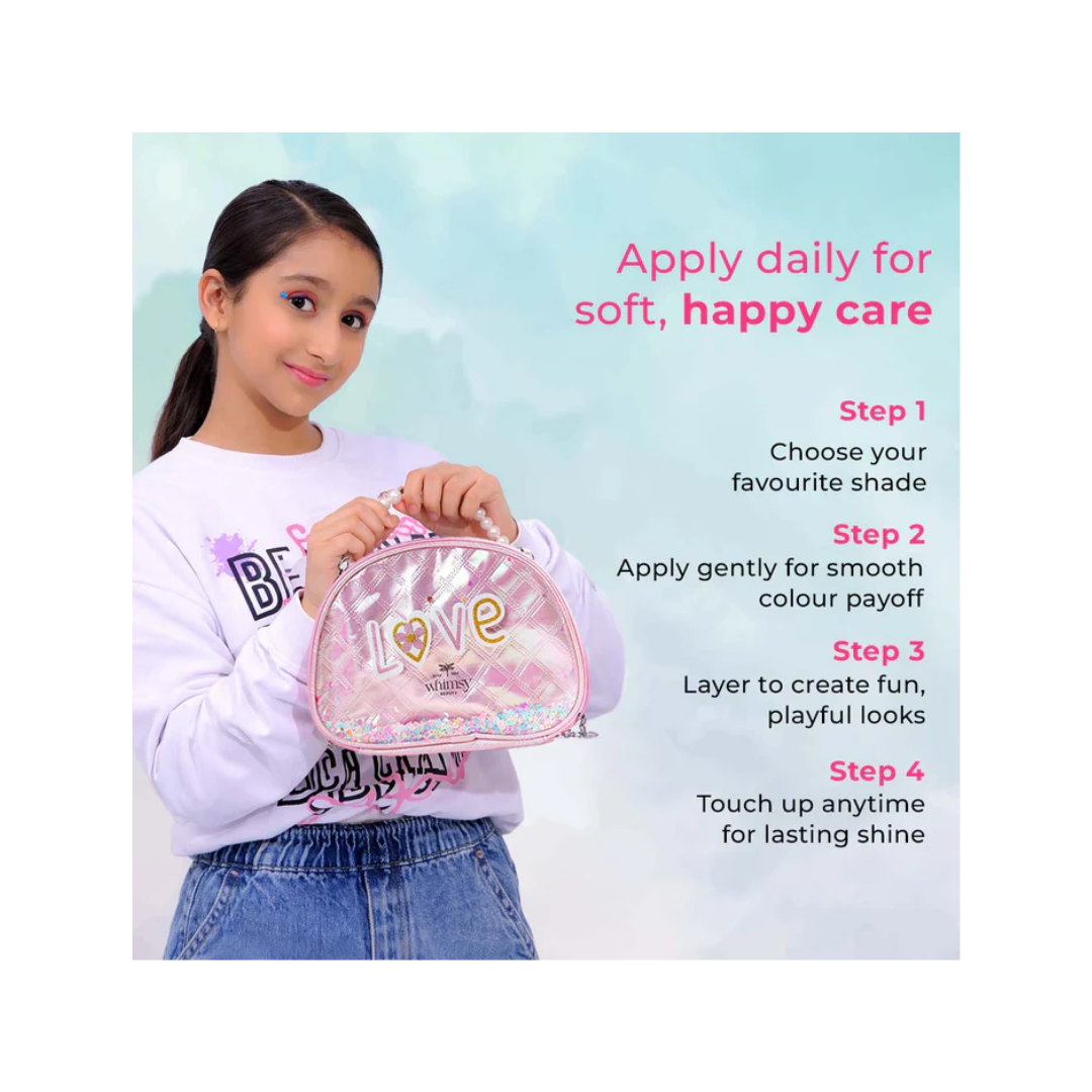 Whimsy Love Vanity Beauty Kit For Kids & Teens - Pack of 11