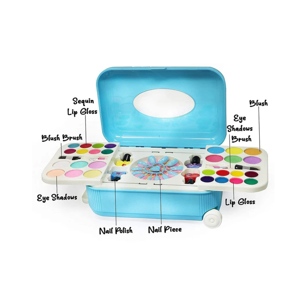 Lol Surprise Kids Makeup And Paint The Nail Art Set in Pink Suitcase