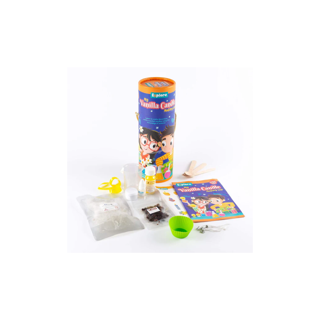 Explore My Vanilla Candle Making Lab Science Kits for Kids Age 6Y+