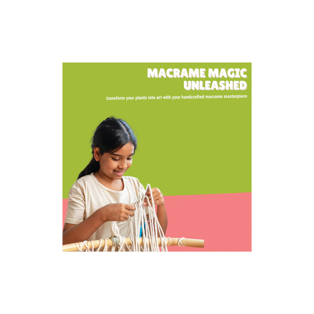 Kalakaram Macrame Plant Hanger Kit
