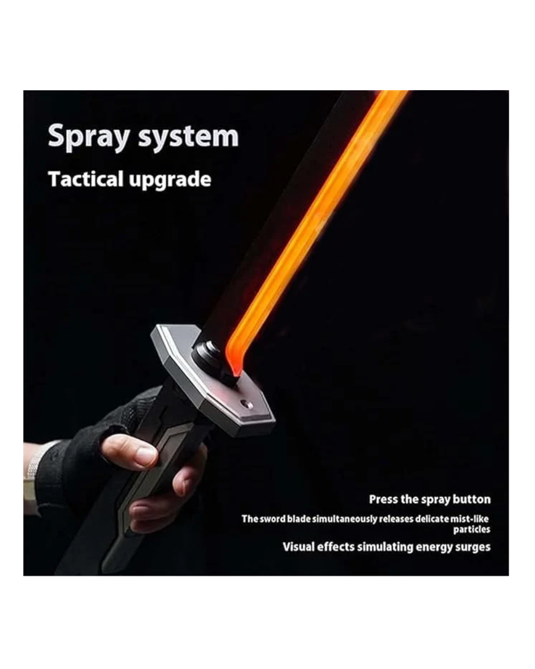 Rainbow Toys Sparkblade LED Sword with Smoke & Spark Effects with Sound Light Sabar
