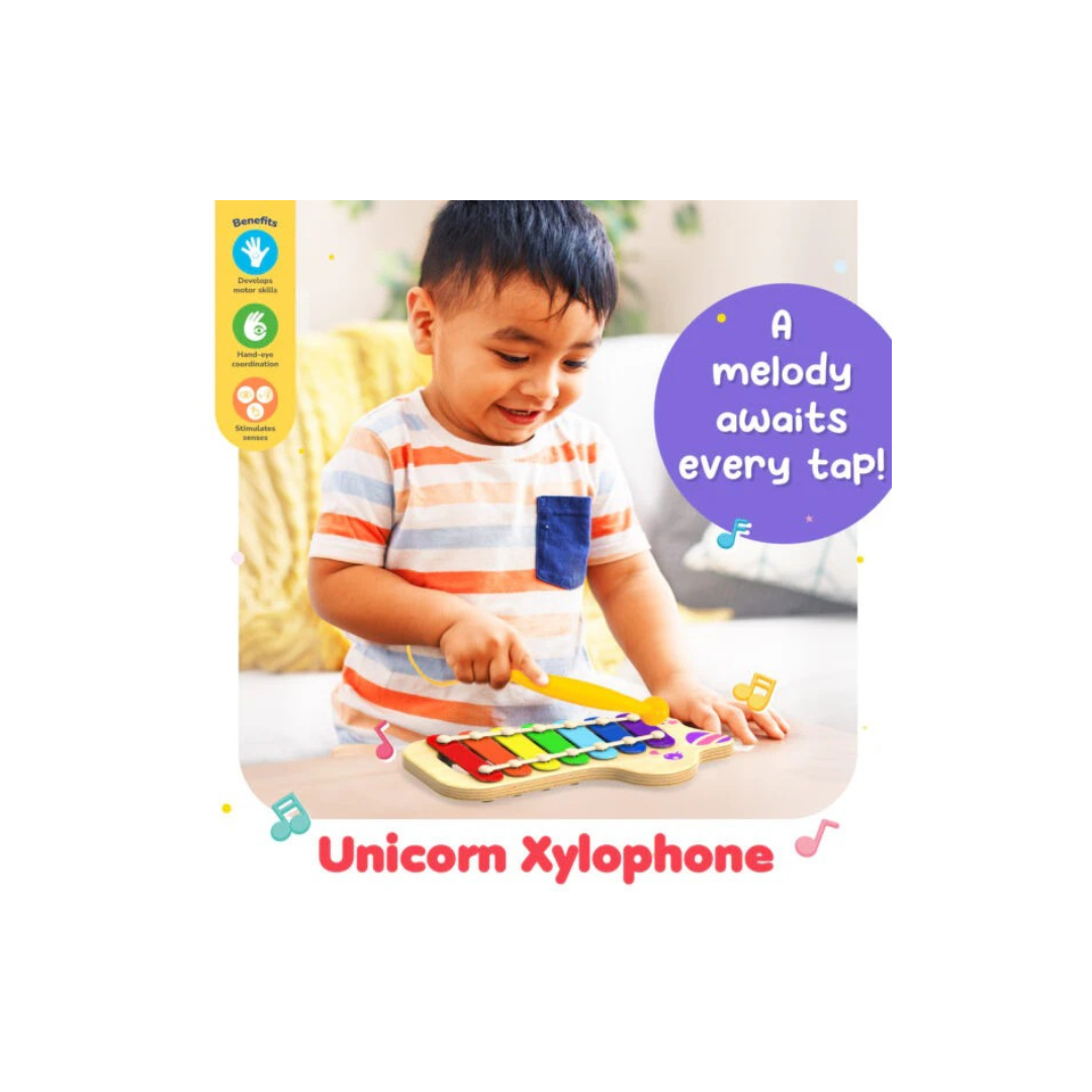 Funskool Giggles Unicorn Wooden Xylophone