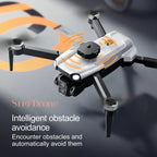Rainbow Toys F9 Brushless Drone Five Sided Obstacle Avoidance with Single Battery 4K-1080P HD Dual Camera WIFI FPV Gesture Selfie