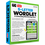 Funskool 5-Letter Wordlet Word Strategy Board Game Guess the Secret Word in 6 Tries | Family Game for Kids Ages 8+
