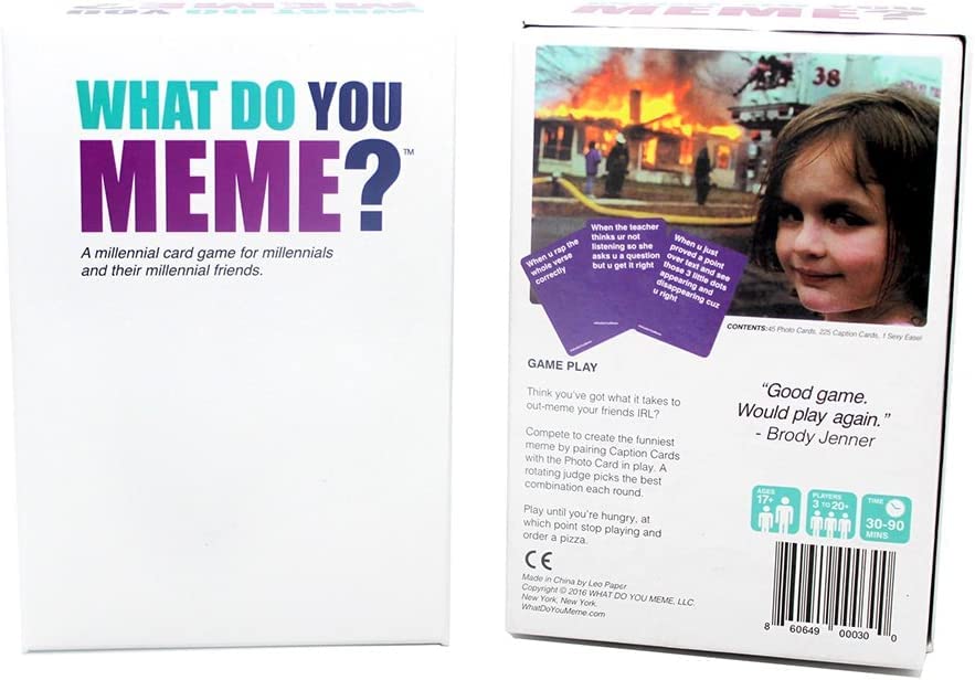 Rainbow Toys What DO You Meme Card Game