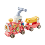 Rainbow Toys Multifunctional -5 in 1 Baby Walker Train Toy with Musical Activity Assorted Color