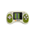 Sameo Super Genius Handheld Gaming Console – 500 Classic Games, 2.4" LCD Screen, 600mAh Battery Green