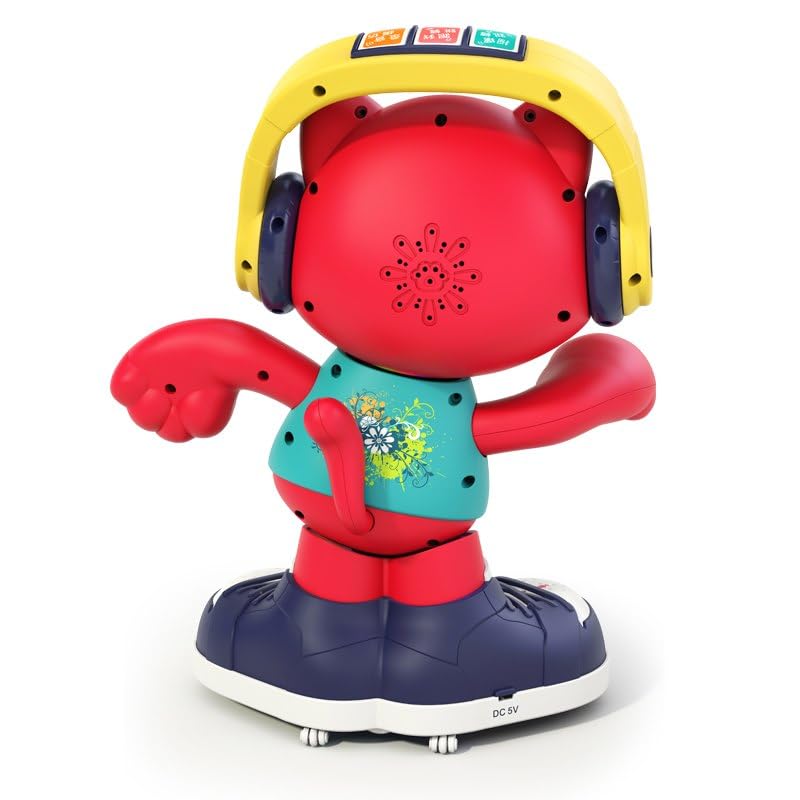 Hola Dancing Cat Interactive Toy Musical Dancing Cat with Talkback Function, Lights & Sounds