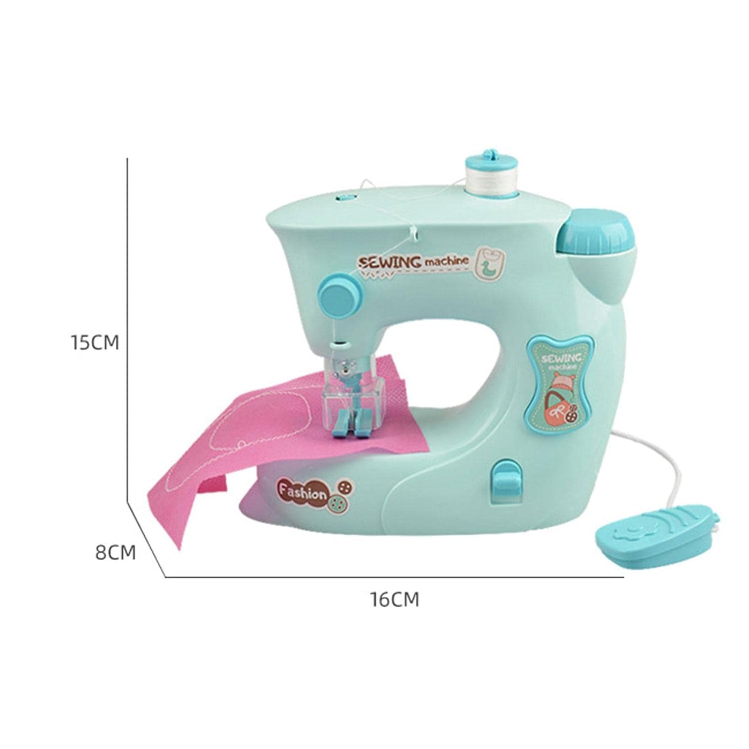 DIY Sewing Machine Toy for Kids – Pretend Play Sewing Machine Set 3+ Years