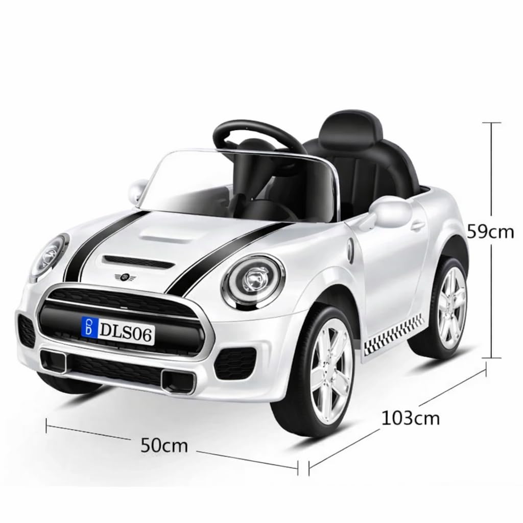 Rainbow Toys AMR GT Battery Operated Mini Cop Car for Kids with Music & Light