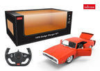 RASTAR 1970 Dodge Charger R/T RC Car Remote Control Toy Car with USB Charging, Lights & Sounds Kids Car Toy