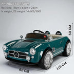 Rainbow Toys Battery Oprated AMR GT Sports Mercedes Car Green Teal