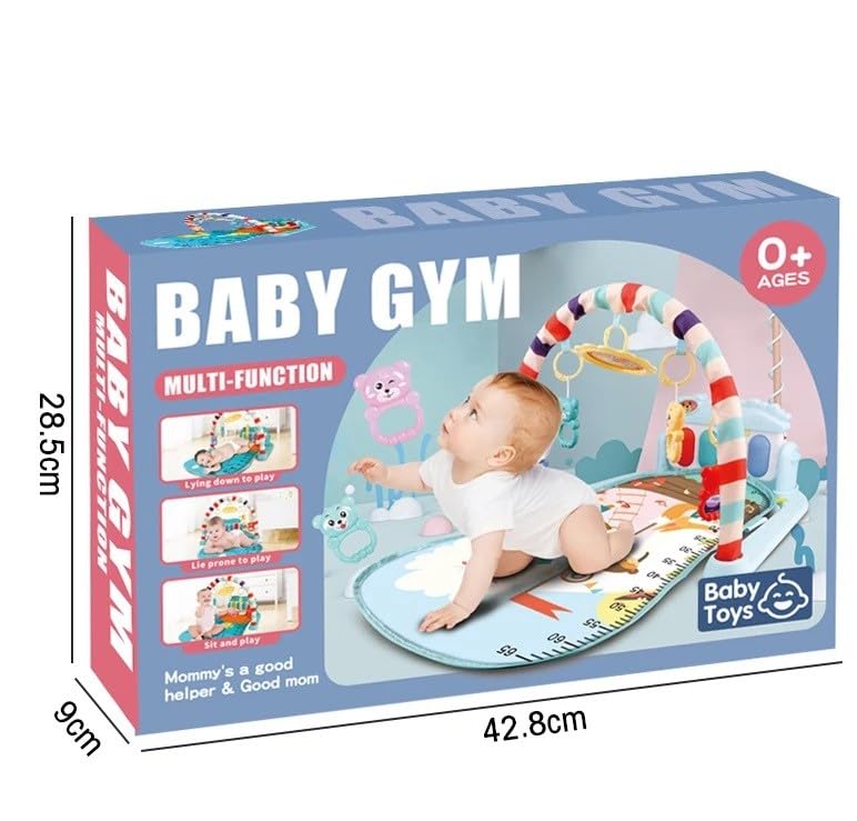 Rainbow Toys Baby Activity Gym Activity Mat, Play Gym for Newborn