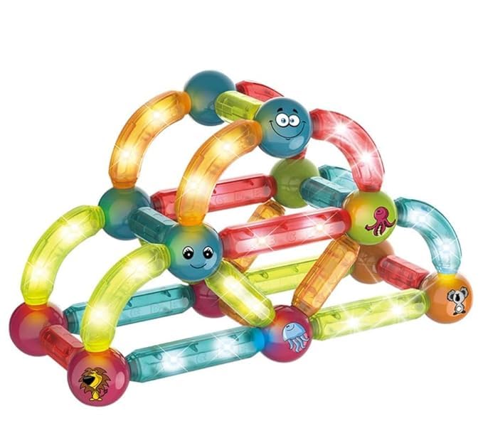 Dige Light Magnetic Sticks Blocks 52pcs