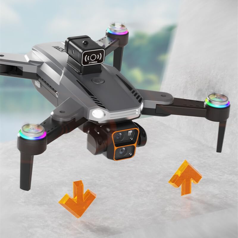 Rainbow Toys 4K Remote Control Dual Camera Drone 1080P Wi-Fi Selfie Gesture Rc Drone