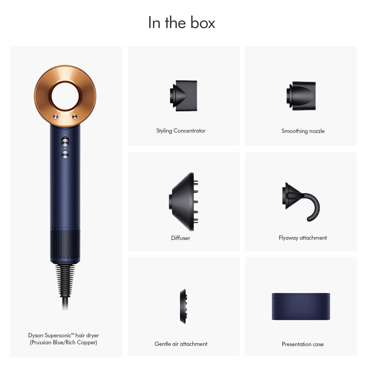 Dyson Supersonic™ Hair Dryer – Prussian Blue