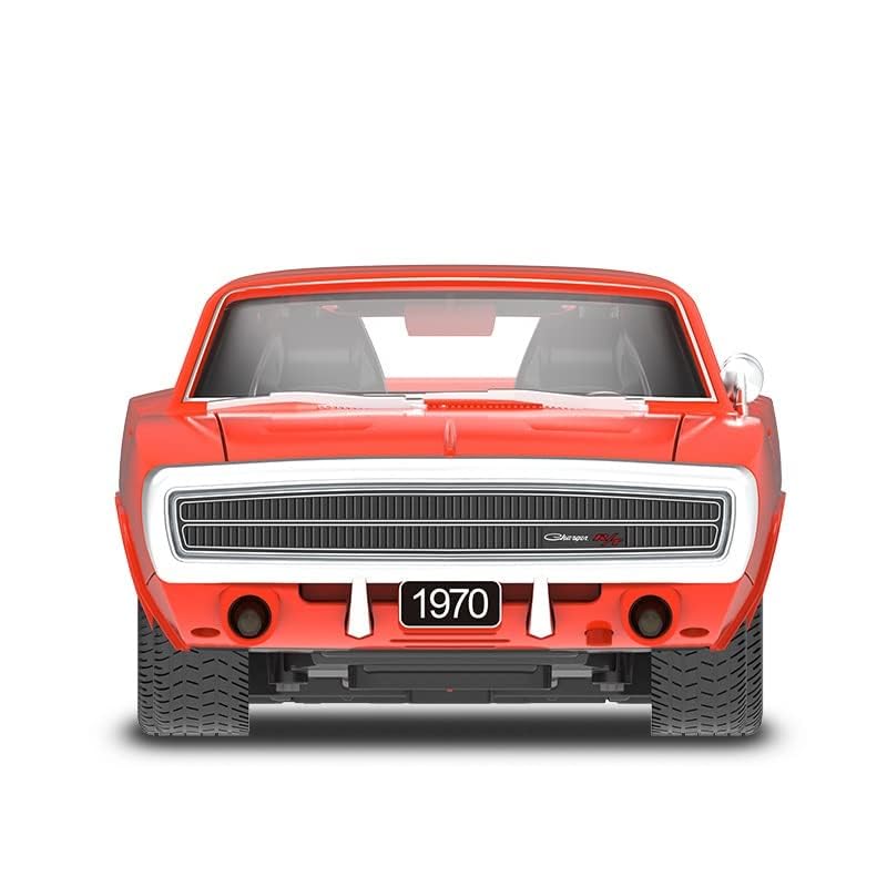 RASTAR 1970 Dodge Charger R/T RC Car Remote Control Toy Car with USB Charging, Lights & Sounds Kids Car Toy