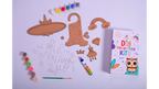 iLearnNGrow Teeny Tiny DIY Unicorn Name Plate Kit & Door Knob Craft Kit