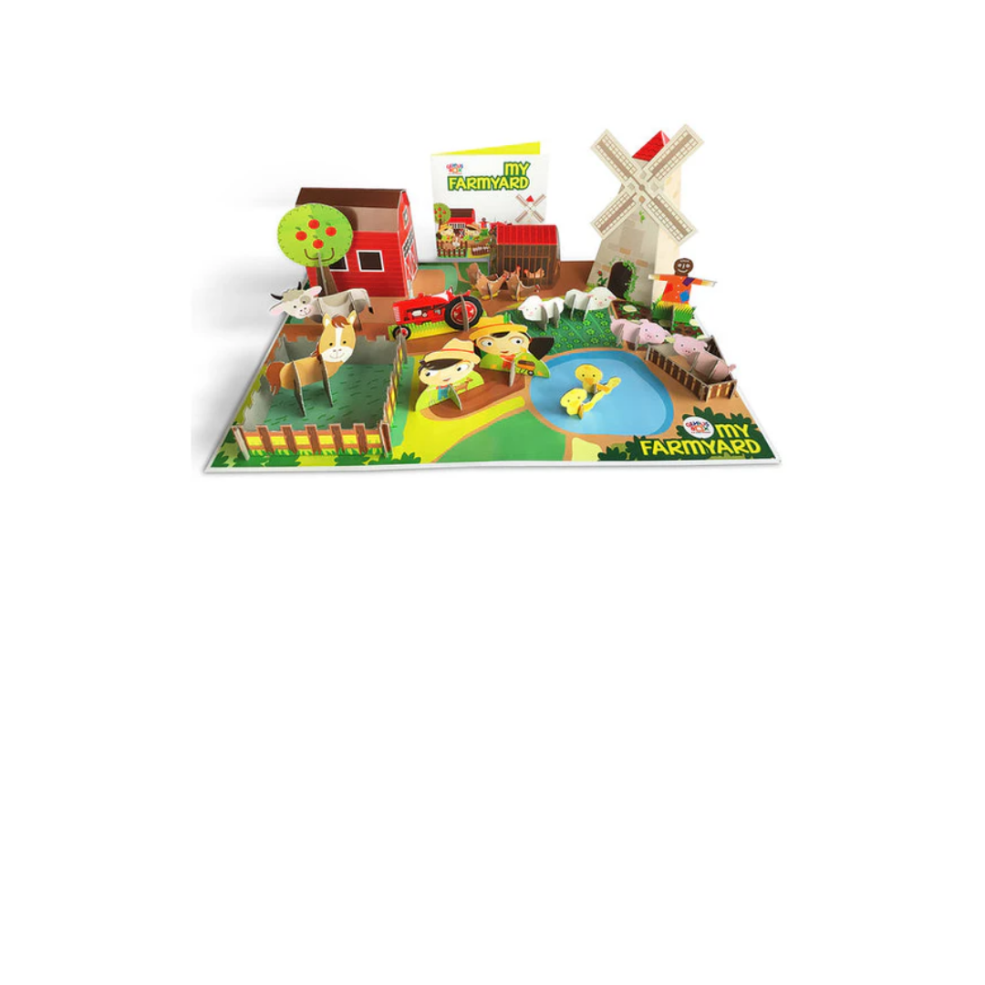 Geniusbox Farm Fun Educational Activity Kit Creative Activties, Puzzles