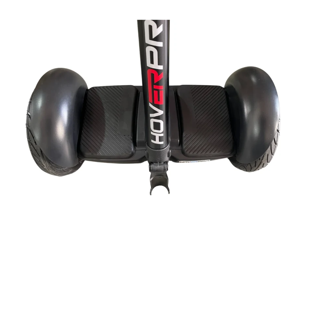Hoverpro Self-Balancing Scooter with Adjustable Handle Bar – Black Hybrid Duo Miniseg Black with Handle Hoverboard